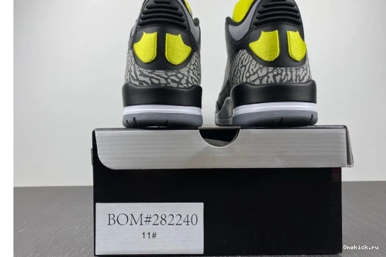TopPick Black Retro 3 Jordan HO11-MNJDLS-5 Ducks Oregon 332 Pit HO11-MNJDLS-5 Crew 0609